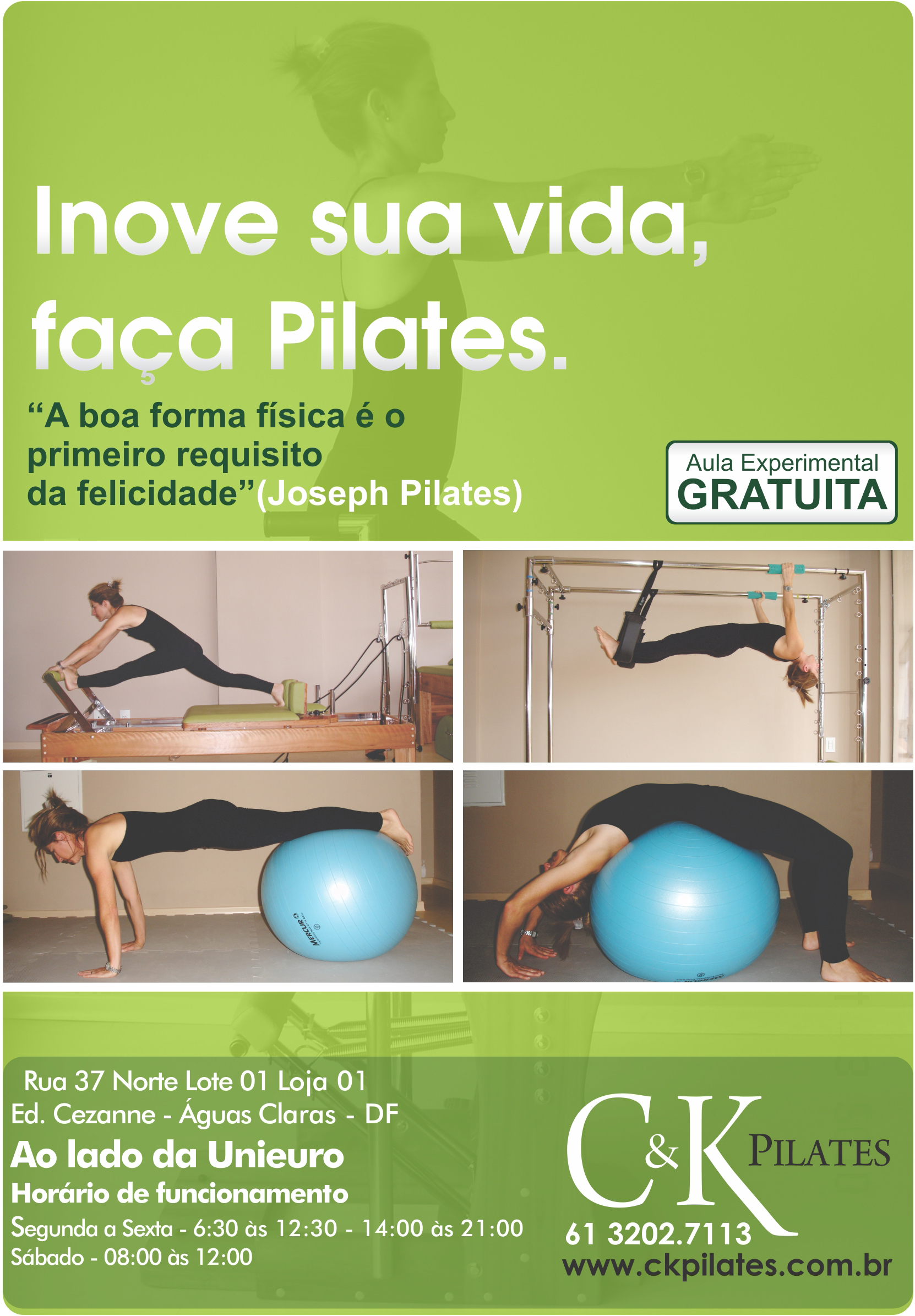 Estdio de pilates em taguatinga, Studio pilates taguatinga