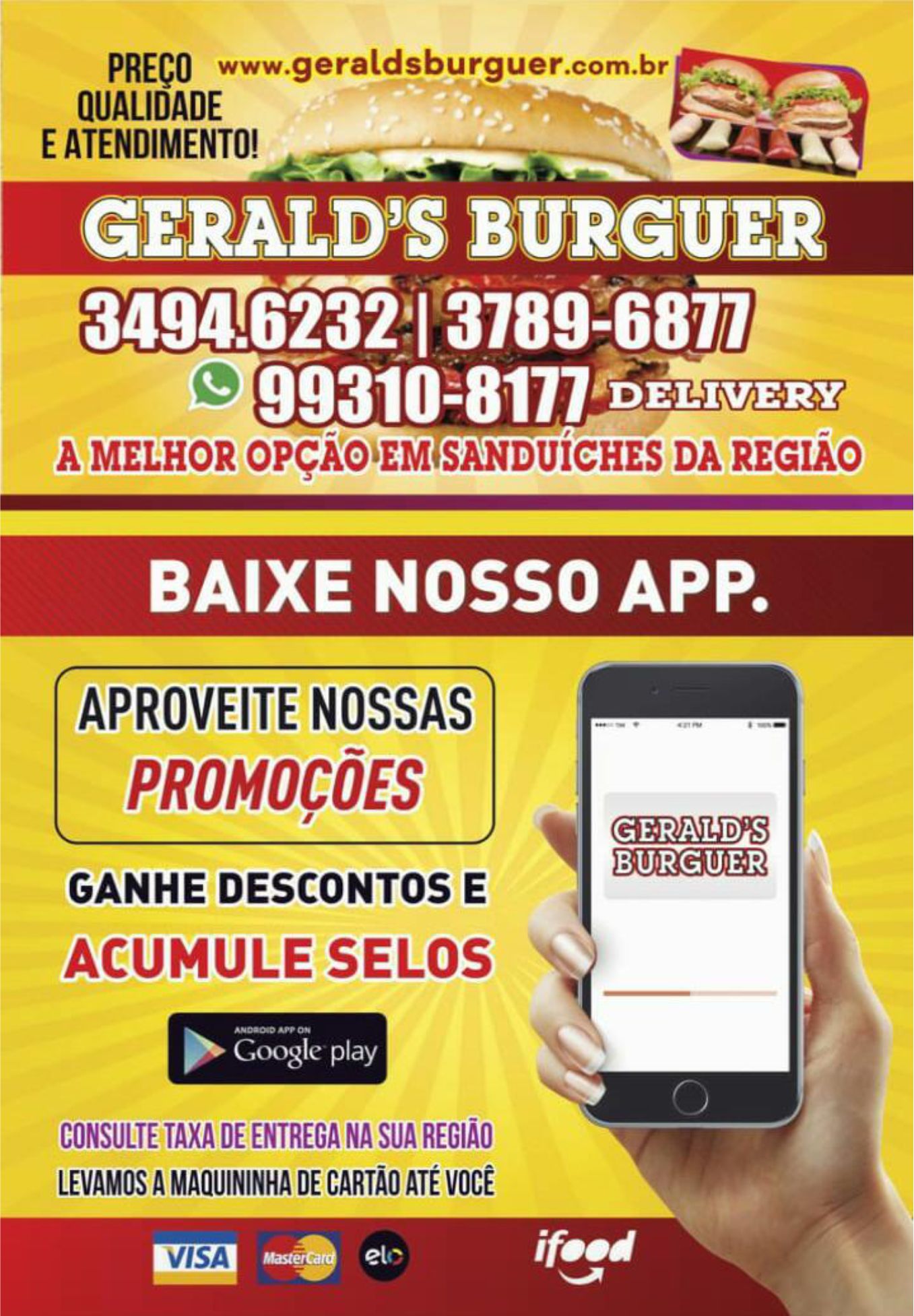 Tele Sanduches no bairro Jaragu Geralds Burguer