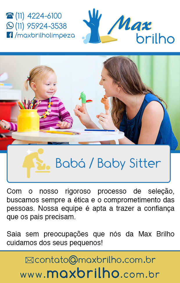 Max Brilho - Bab Baby Sitter em Diadema, Centro