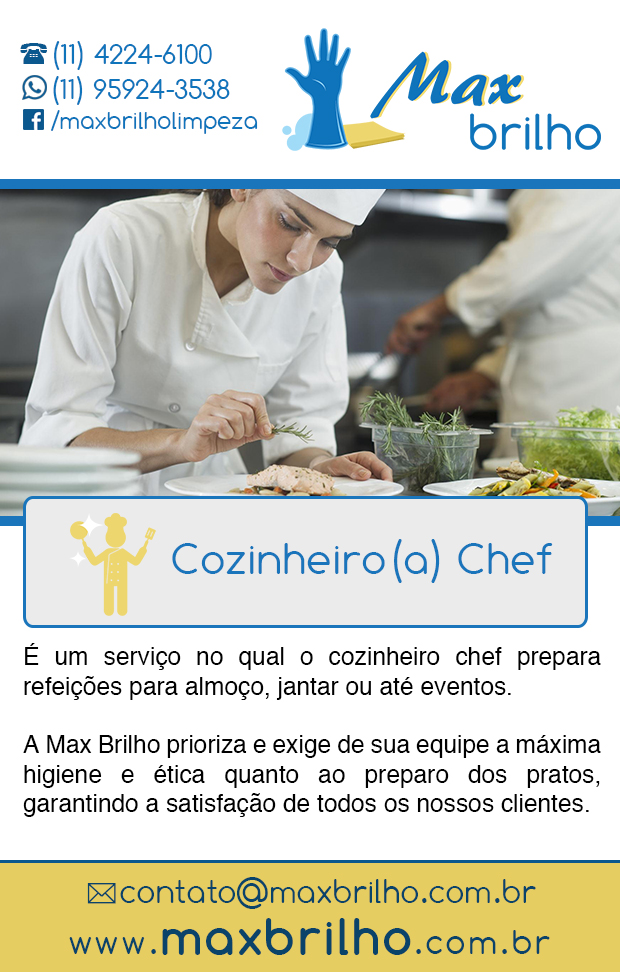Max Brilho - Chef de Cozinha em Diadema, Canhema