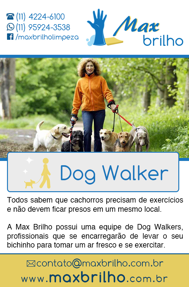 Max Brilho - Dog Walker em So Bernardo do Campo, Baeta Neves