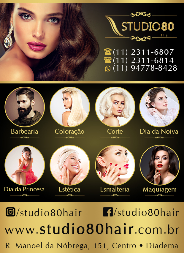 Studio 80 Hair - Beleza e Esttica em Diadema, Centro