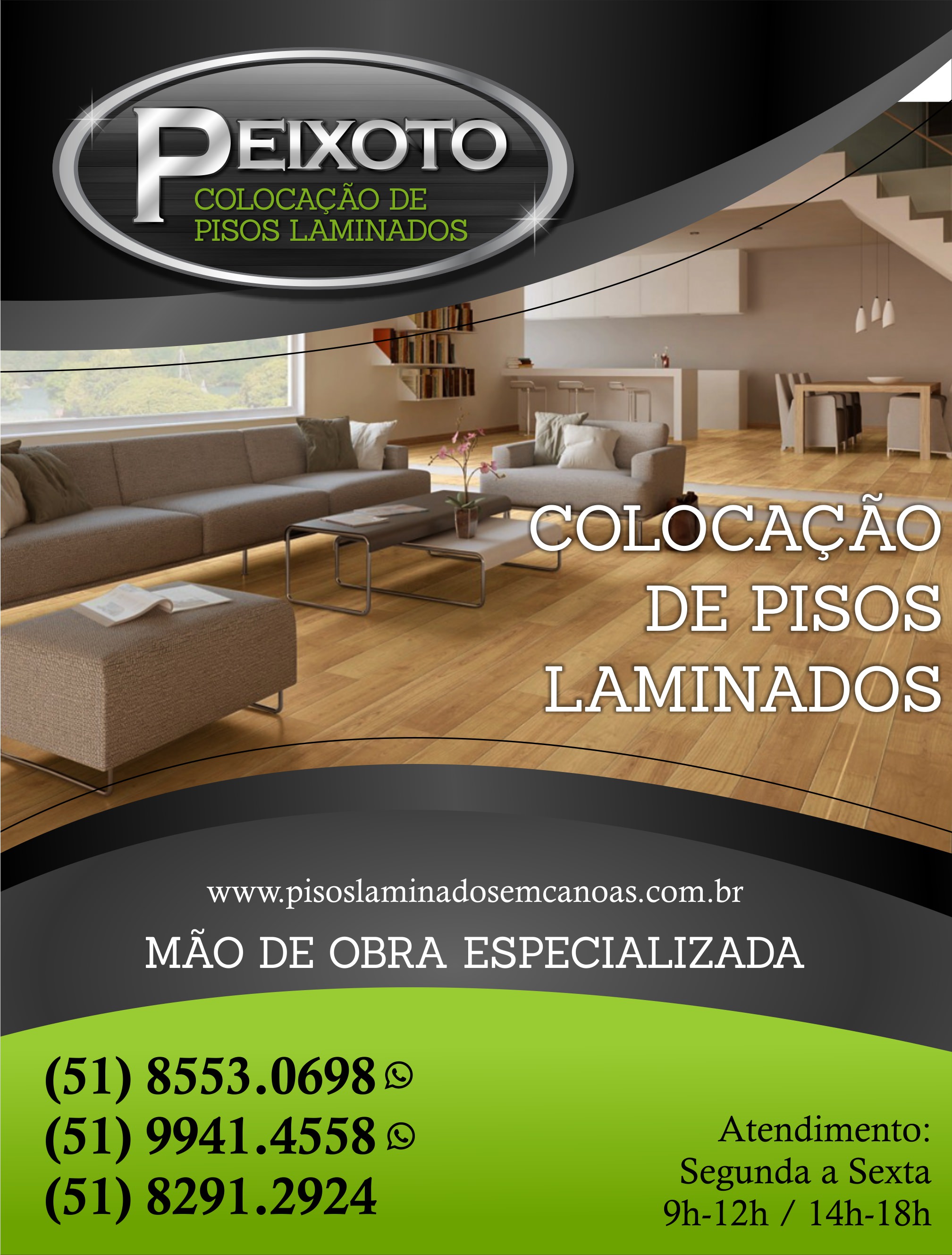 COLOCAO DE PISOS LAMINADOS EM CANOAS, RS