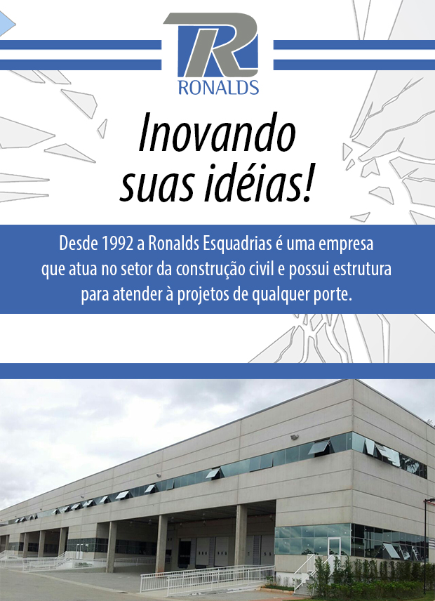 Ronalds - Esquadrias de Alumnio para Indstrias em Jabaquara, Zona Sul, So Paulo.