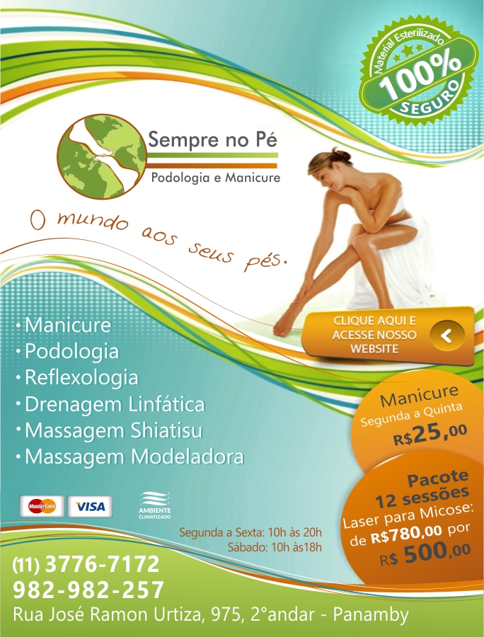 podologia em panamby, so paulo, manicure, reflexologia, correo de lamina ungueal, micose