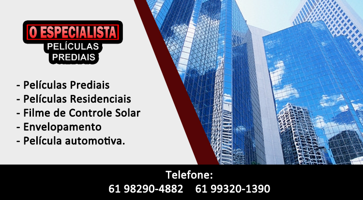 Pelcula de proteo solar em Taguatinga Centro, Pelcula de proteo solar em Braslia DF