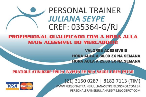 JULIANA SEYPE - PERSONAL TRAINER